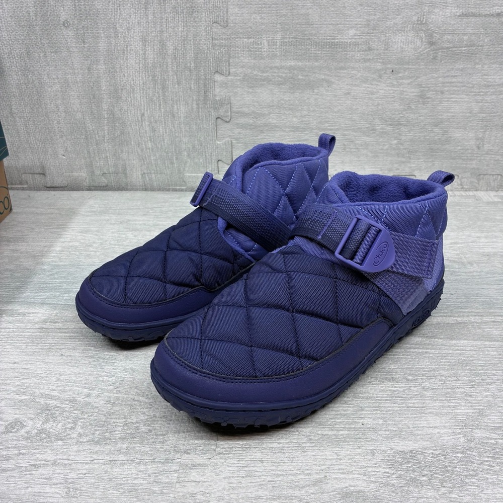 Chaco Ramble Rugged Shoes Women's 10 Cosmos Purple Quilted‎ Fleece JCH110162Z - Picture 3 of 8